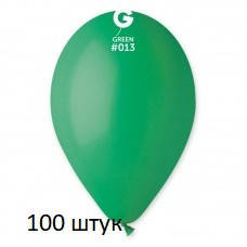 Латексні кульки 100 шт Gemar пастель темно-зелений 12" 30 см