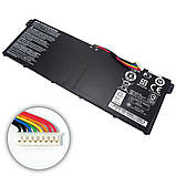 Батарея для ноутбука ACER AC14B18J (Aspire: ES1-511, ES1-512, ES1-523, ES1-524, ES1-533) 11.4V 3220mAh Black, фото 3