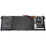 Батарея для ноутбука ACER AC14B18J (Aspire: ES1-511, ES1-512, ES1-523, ES1-524, ES1-533) 11.4V 3220mAh Black, фото 4