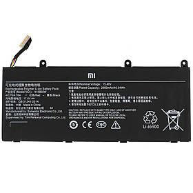 Оригінальна батарея для ноутбука Xiaomi N15B02W (RedMibook 14 II) 15.4V 2600mAh 40Wh Black