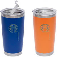 Термостакан Starbucks 500 мл 17*8,5*7см (прозора кришка) Х2-48 купити дешево оптом в інтернет-магазині