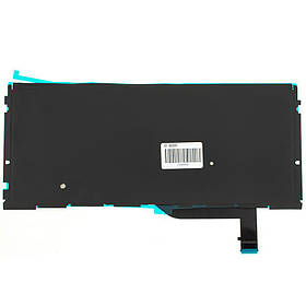 Клавіатура для ноутбука APPLE (MacBook Pro Retina: A1398 (2012-2015)) rus, black, підсвічування клавіш, BIG Enter