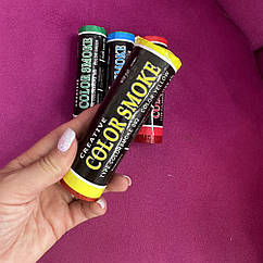 Кольоровий дим creative color smoke жовтий 60 с