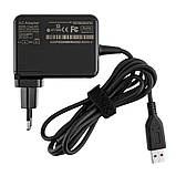 Блок живлення для ноутбука LENOVO 20V 2A / 5.2V 2A, 40W, для Yoga 3 PRO series, black (с кабелем!), фото 4