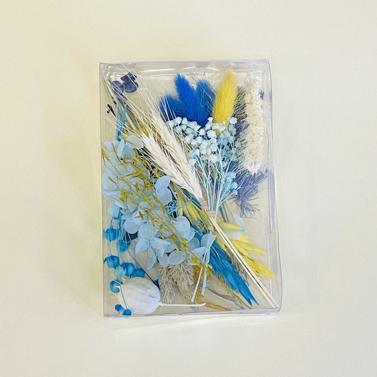 Набір сухоцвітів мікс патріотичний, фото 1