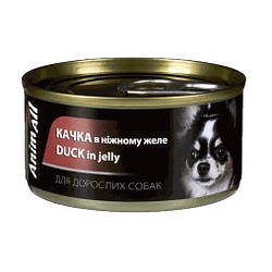 AnimAll (ЕнімАлл) - Вологий корм для собак качка в ніжному желе 85 гр