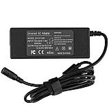 Універсальний блок живлення для ноутбука 15-20V, 90W, 14 змінних роз'ємів, black, фото 4