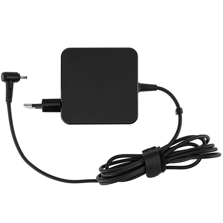 Блок живлення для ноутбука ASUS 19V, 3.42A, 65W, 3.0*1.0мм, L-конектор, квадратний, black (AC ADAPTER)