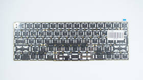 Клавіатура для ноутбука APPLE (MacBook Pro Retina: A1706, A1707 (2016-2017)) rus, black, SMALL Enter (оригінал), підсвічування