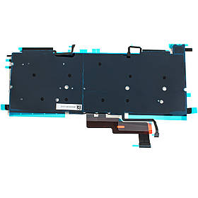 Клавіатура для ноутбука APPLE (MacBook Pro: A2289 (2020-2021)) rus, black, підсвічування клавіш, SMALL Enter (оригінал)