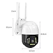 Поворотна Погодозахисна Сонячна Камера Безпеки SMAR 4G SOLAR CAM 1536P, фото 6