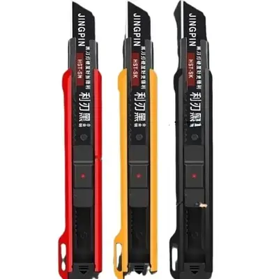 Канцелярський ніж, Металеве лезо Utility knife