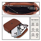 Гарна модна жіноча етно сумка крос боді клатч на широкому ремінці в Подарунок гаманець для дрібниць карток, фото 9