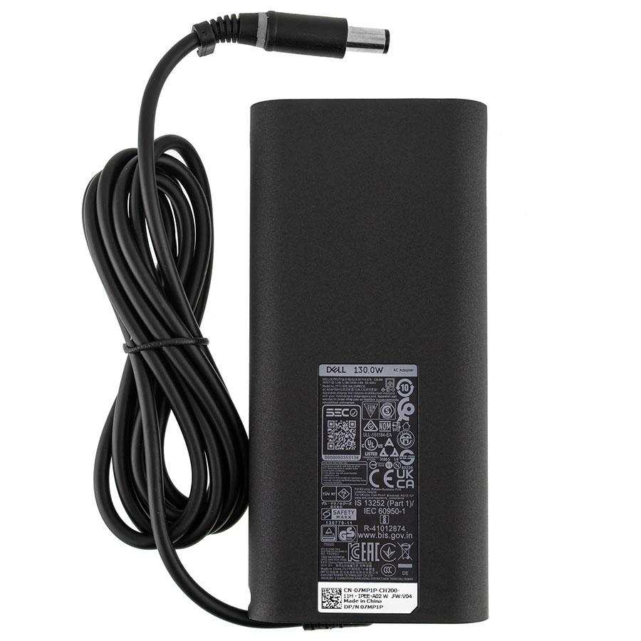 Оригінальний блок живлення для ноутбука DELL 19.5V, 6.7A, 130W, 7.4*5.0-PIN, Black, OVALE