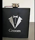 Фляга Groom (наречений), метал, фото 2