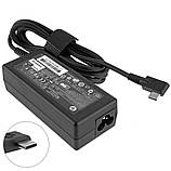 Оригінальний блок живлення для ноутбука HP TYPE-C 65W, black, RECTANGULAR, фото 3