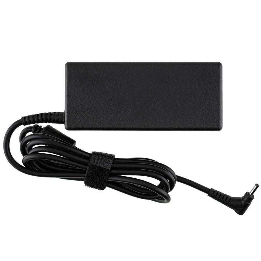 Блок живлення для ноутбука ASUS 19V, 3.42A, 65W, 3.0*1.0мм, L-подібний, black, RECTANGULAR
