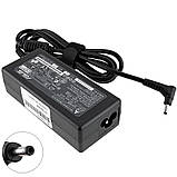 Блок живлення для ноутбука ASUS 19V, 3.42A, 65W, 3.0*1.0мм, L-подібний, black, RECTANGULAR, фото 3