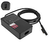 Оригінальний блок живлення для планшета MICROSOFT 15V, 2.58A, 44W, 6pin, Black (с мережевим кабелем !) (Surface Pro 5, Pro 6, Pro, фото 3