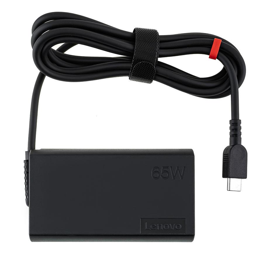 Оригінальний блок живлення для ноутбука LENOVO TYPE-C 65W, Black, OVALE