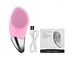 Силіконова щітка-масажер для обличчя Sonic Facial Brush, фото 6