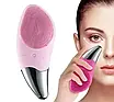 Силіконова щітка-масажер для обличчя Sonic Facial Brush, фото 7