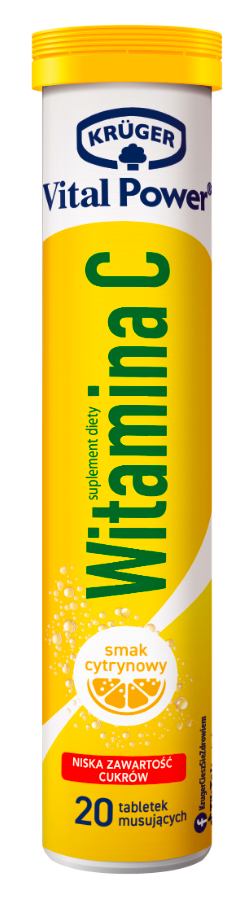 Witamina C Kruger 20 шипучих таблеток