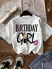Жіноча футболка "Birthday Girl", розмір М