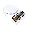 Ваги кухонні електронні до 7 кг Electronic Kitchen Scale SF-400 (Електронік Кітчен Скейл), фото 7