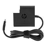 Оригінальний блок живлення для ноутбука HP TYPE-C 65W, квадратный, black (з кабелем !), фото 4