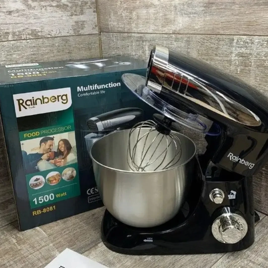 Тістоміс 3200Вт. Rainberg 8081 планетарний комбайн