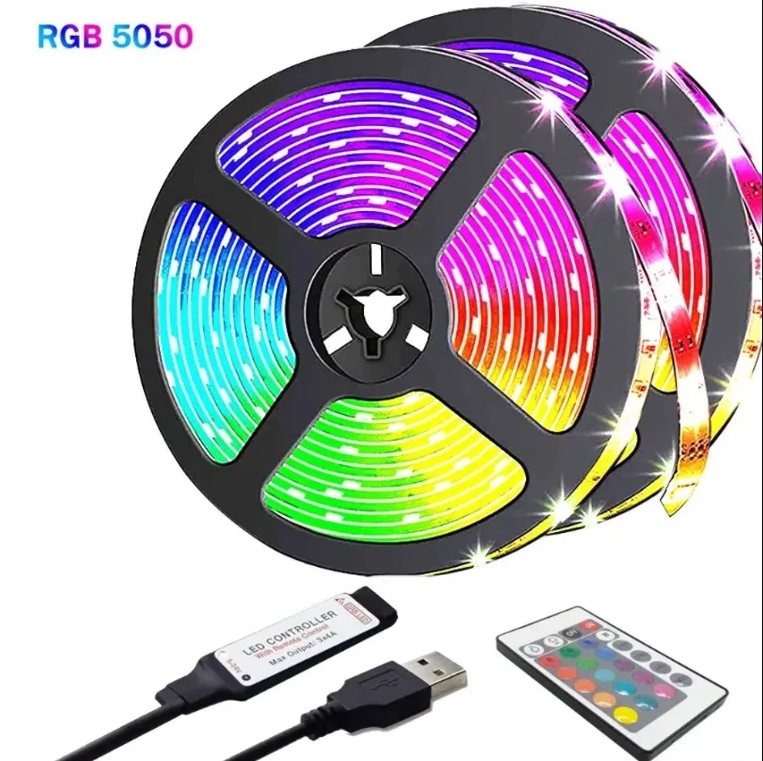 Usb Led 5050 RGB стрічка 3 м. Bluetooth Lotus Lantern