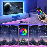 Usb Led 5050 RGB стрічка 3 м. Bluetooth Lotus Lantern, фото 5