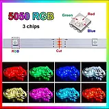 Usb Led 5050 RGB стрічка 3 м. Bluetooth Lotus Lantern, фото 9