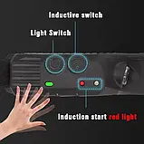 Ліхтар налобний акумуляторний 3 LED смуги + 1 XPE, фото 8
