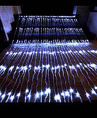 Гірлянда- водоспад 210 LED, холодний білий, 3 х 2 м