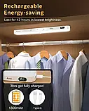 24 см Акумуляторна світлодіодна Led-лампа з датчиком руху, фото 6