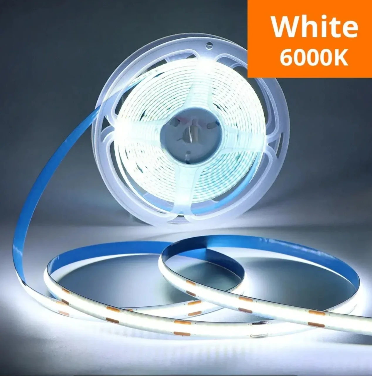 Led стрічка сенсор USB 3 метра Cob 5V 2A холодне тепле світло