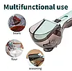 Регульовані пластикові мірні ложки 2 штуки Adjustable measuring spoon, фото 5