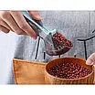 Регульовані пластикові мірні ложки 2 штуки Adjustable measuring spoon, фото 8