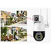 Бездротова Камера DUAL CAMERA P12 WIFI IP 360/90 V380PRO 3+3.0mp Поворотна вулиця з датчиком руху, фото 2