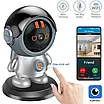 Поворотна бездротова відеокамера Wi-Fi-відеоня 2K ART 8936 з датчиком руху та поворотом на 355 градусів, фото 5