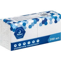 Популярний! Серветки столові Parus 1 шар 200 шт. (4820205440021) - Краща якість тільки на Nukleon.com.ua