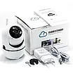 Поворотна IP камера QC011 бездротова WiFi для відеоспостереження зі звуком та нічним баченням, фото 3