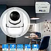 Поворотна IP камера QC011 бездротова WiFi для відеоспостереження зі звуком та нічним баченням, фото 9