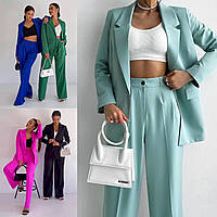 Брючний костюм жіночий піджак і штани 42-44 44-46 46-48