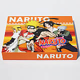 Комплект іграшкових кунаї шинобі Наруто Узумаки RESTEQ — металеві кинджали, сюрікен, амулет і коробка, фото 8