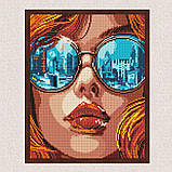 Алмазна мозаїка/вишивка Лондонський пейзаж 30*40 см Ідейка AMO 8060, фото 3