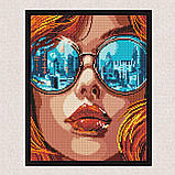 Алмазна мозаїка/вишивка Лондонський пейзаж 30*40 см Ідейка AMO 8060, фото 4