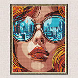 Алмазна мозаїка/вишивка Лондонський пейзаж 30*40 см Ідейка AMO 8060, фото 5